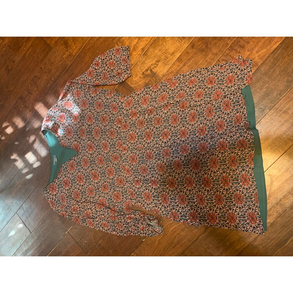 Market & Spruce Dress Pink/Green Size XL